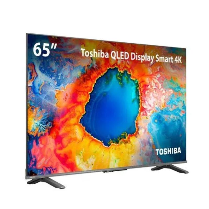 65型テレビ  TOSHIBA Tv 65 Polegadas QLED Smart Toshiba TB036M - Smart Tv - Magazine Luiza